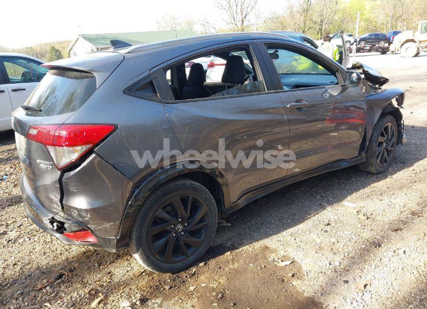 Photo 4 of 2022 Honda Hr-v AWD SPORT (VIN 3CZRU6H17NM746231)
