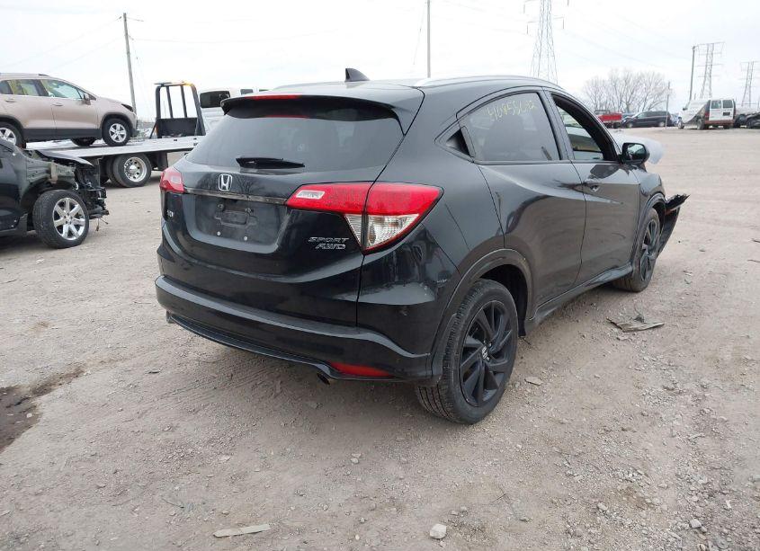Photo 4 of 2022 Honda Hr-v AWD SPORT (VIN 3CZRU6H17NM751901)