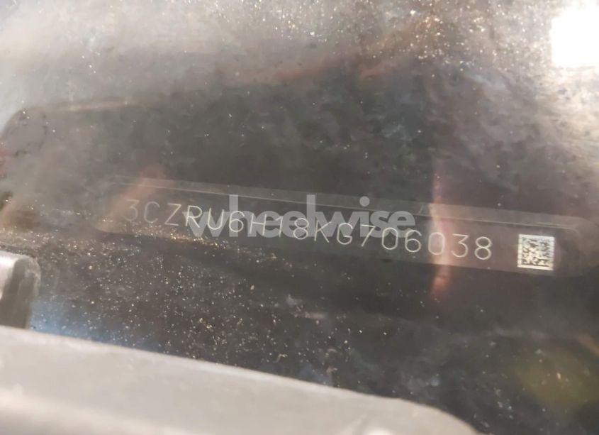 Photo 9 of 2019 Honda Hr-v SPORT (VIN 3CZRU6H18KG706038)