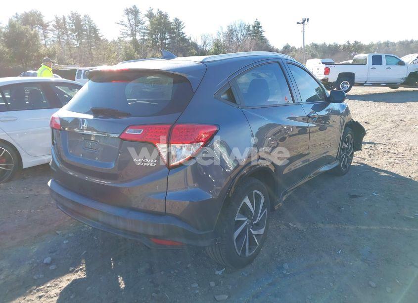 Photo 4 of 2019 Honda Hr-v SPORT (VIN 3CZRU6H18KG707772)