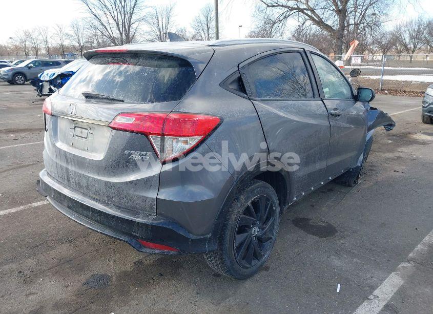 Photo 4 of 2021 Honda Hr-v AWD SPORT (VIN 3CZRU6H18MM729405)
