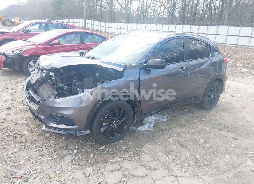 Photo 2 of 2021 Honda Hr-v AWD SPORT (VIN 3CZRU6H18MM753722)
