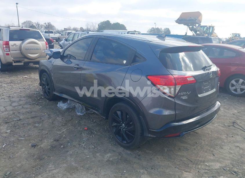 Photo 3 of 2021 Honda Hr-v AWD SPORT (VIN 3CZRU6H18MM753722)