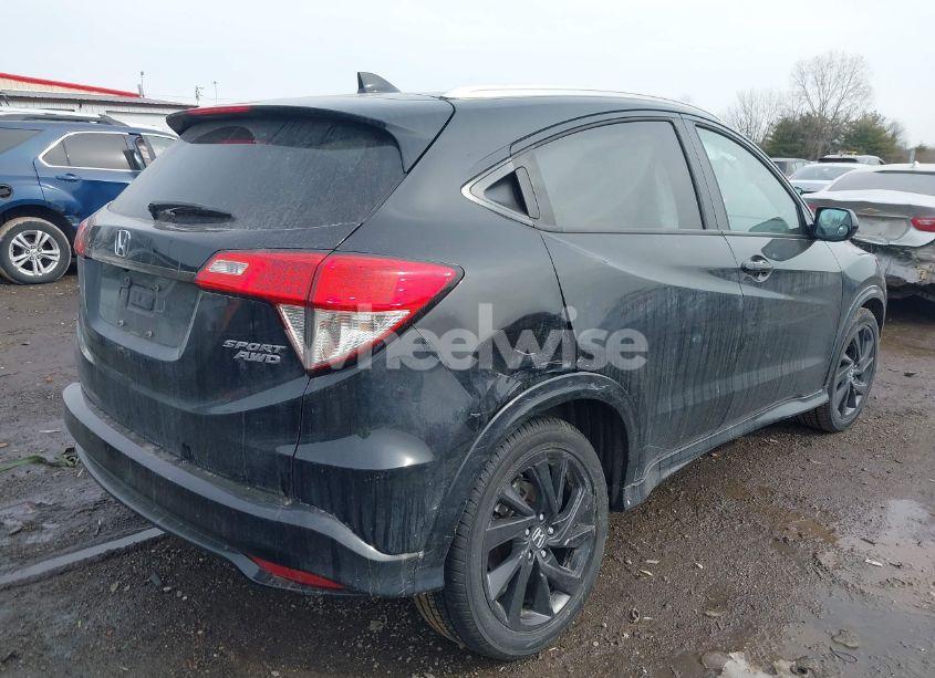 Photo 4 of 2022 Honda Hr-v AWD SPORT (VIN 3CZRU6H18NM772174)