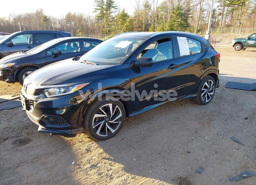 Photo 2 of 2020 Honda Hr-v AWD SPORT (VIN 3CZRU6H19LM704057)