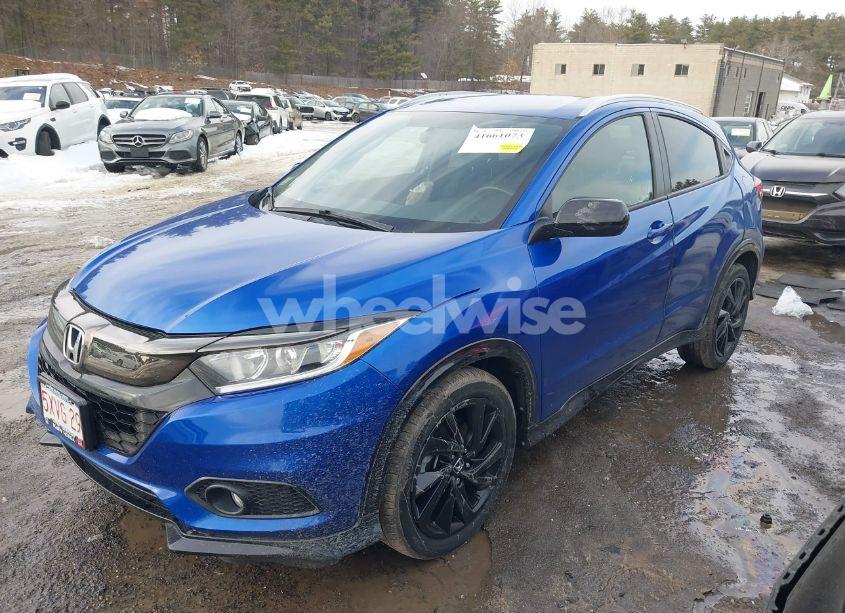 Photo 2 of 2021 Honda Hr-v AWD SPORT (VIN 3CZRU6H19MM743295)