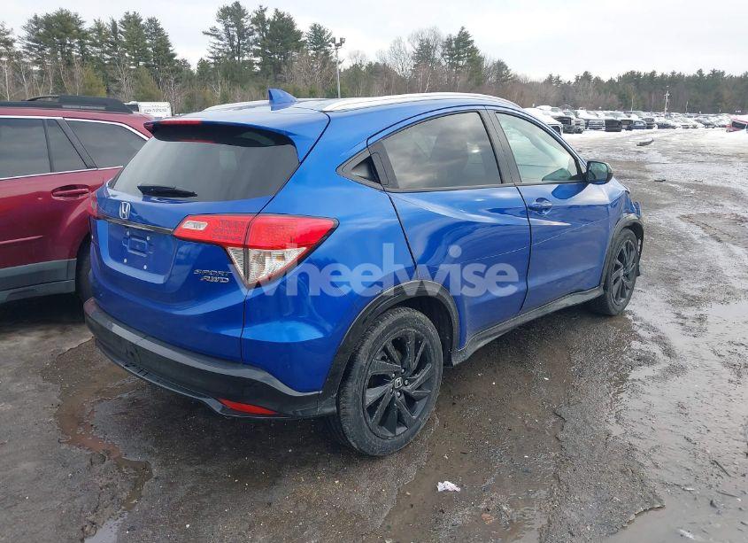 Photo 4 of 2021 Honda Hr-v AWD SPORT (VIN 3CZRU6H19MM743295)