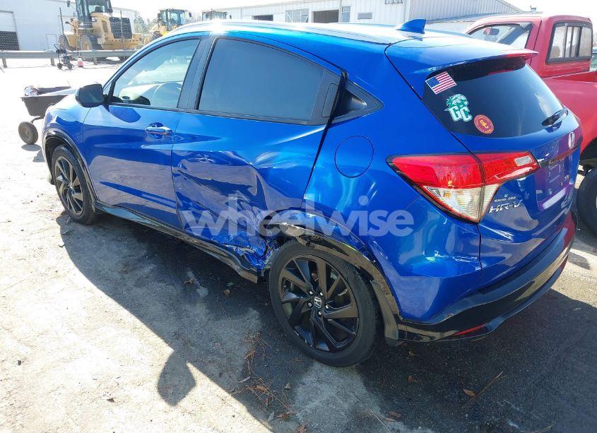 Photo 3 of 2022 Honda Hr-v AWD SPORT (VIN 3CZRU6H19NM723520)