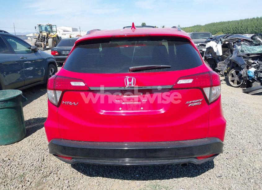 Photo 16 of 2022 Honda Hr-v AWD SPORT (VIN 3CZRU6H19NM748188)