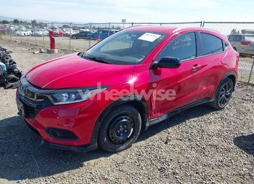 Photo 2 of 2022 Honda Hr-v AWD SPORT (VIN 3CZRU6H19NM748188)