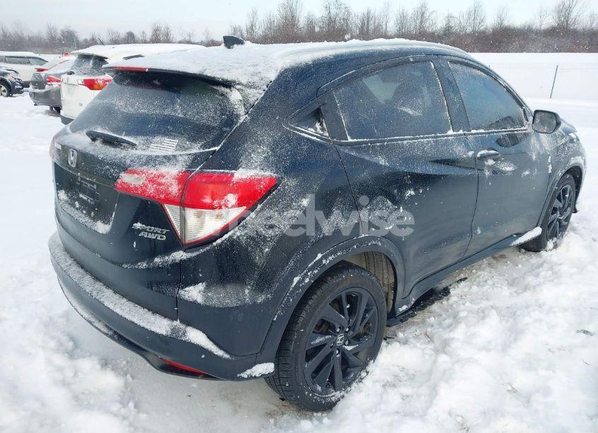 Photo 4 of 2022 Honda Hr-v AWD SPORT (VIN 3CZRU6H19NM751446)