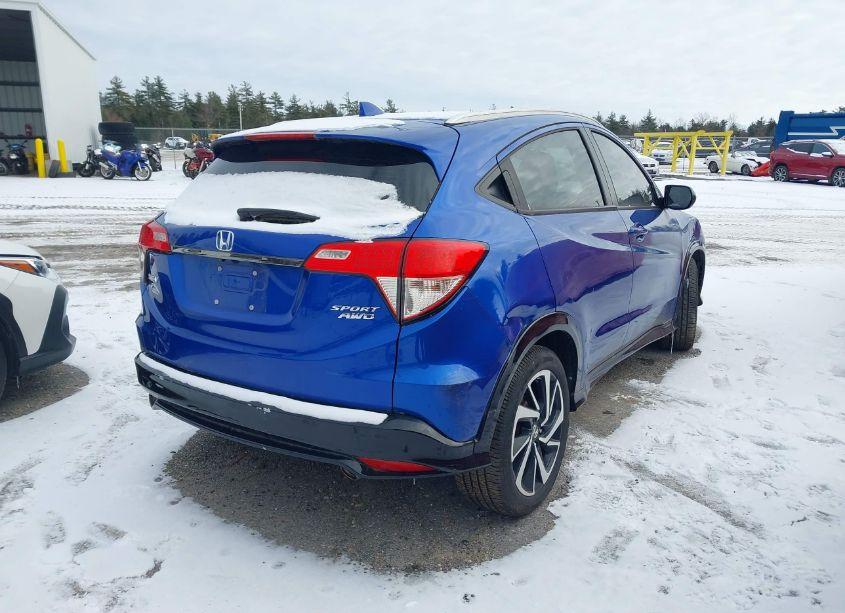 Photo 4 of 2019 Honda Hr-v SPORT (VIN 3CZRU6H1XKG709653)