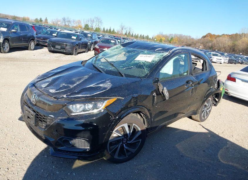 Photo 2 of 2019 Honda Hr-v SPORT (VIN 3CZRU6H1XKG719423)