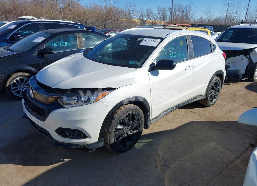 Photo 2 of 2021 Honda Hr-v AWD SPORT (VIN 3CZRU6H1XMM746531)