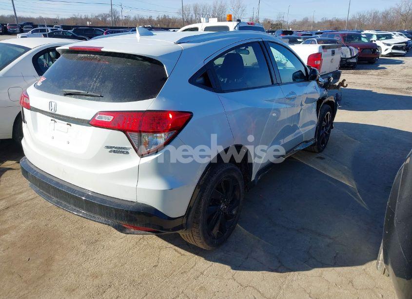 Photo 4 of 2021 Honda Hr-v AWD SPORT (VIN 3CZRU6H1XMM746531)