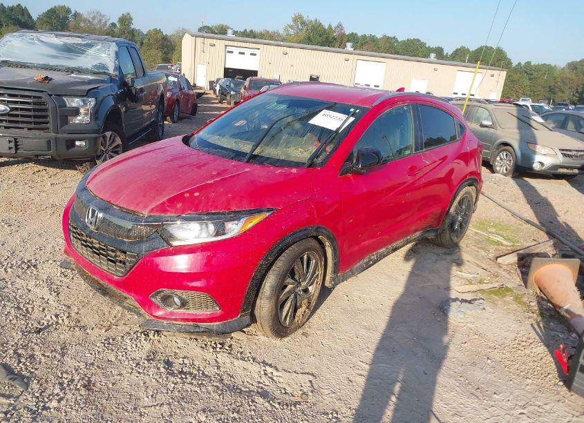 Photo 2 of 2022 Honda Hr-v AWD SPORT (VIN 3CZRU6H1XNM704054)