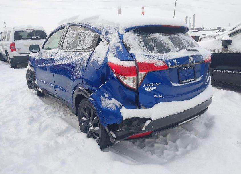Photo 3 of 2022 Honda Hr-v (VIN 3CZRU6H1XNM706418)