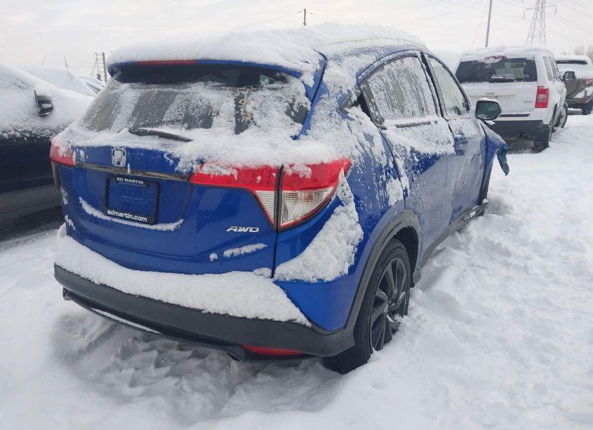 Photo 4 of 2022 Honda Hr-v (VIN 3CZRU6H1XNM706418)