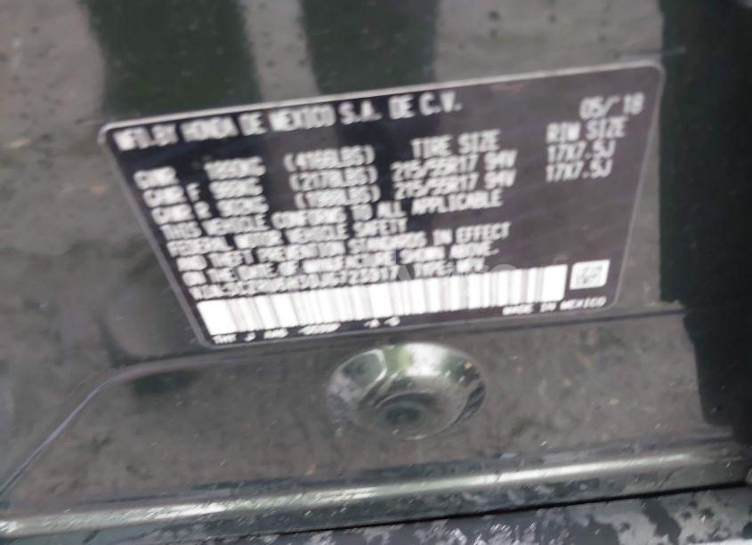 Photo 9 of 2018 Honda Hr-v LX (VIN 3CZRU6H30JG723917)