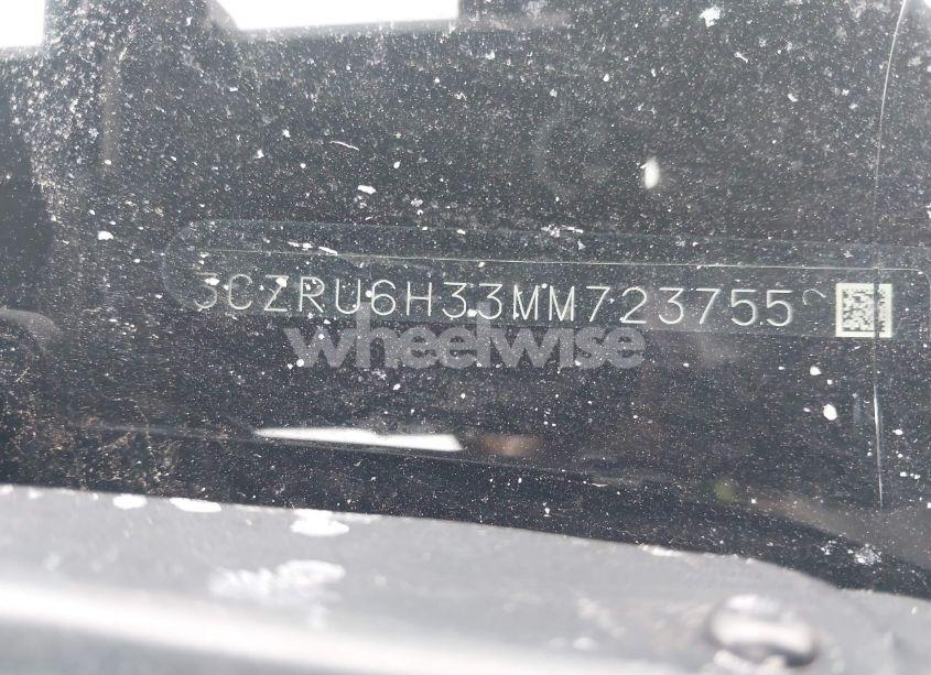 Photo 9 of 2021 Honda Hr-v AWD LX (VIN 3CZRU6H33MM723755)