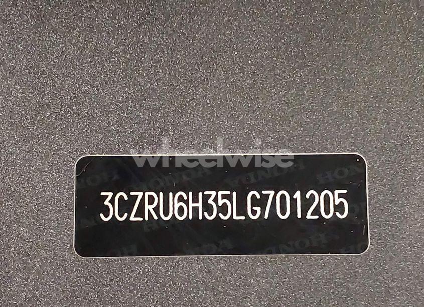 Photo 18 of 2020 Honda Hr-v AWD LX (VIN 3CZRU6H35LG701205)
