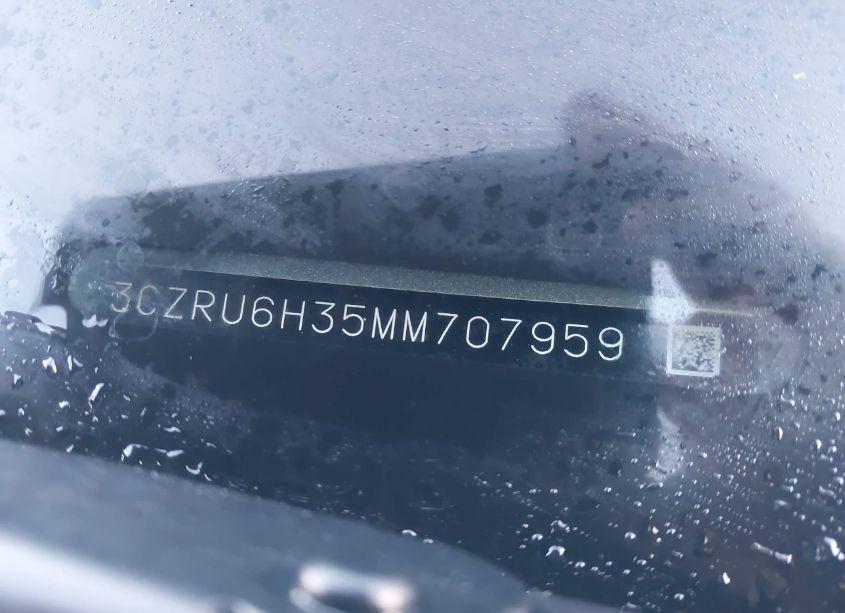 Photo 9 of 2021 Honda Hr-v AWD LX (VIN 3CZRU6H35MM707959)