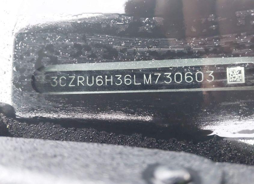 Photo 9 of 2020 Honda Hr-v AWD LX (VIN 3CZRU6H36LM730603)