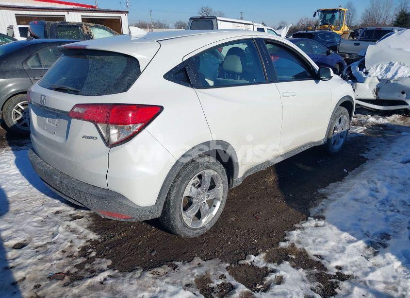 Photo 4 of 2021 Honda Hr-v AWD LX (VIN 3CZRU6H36MM734328)