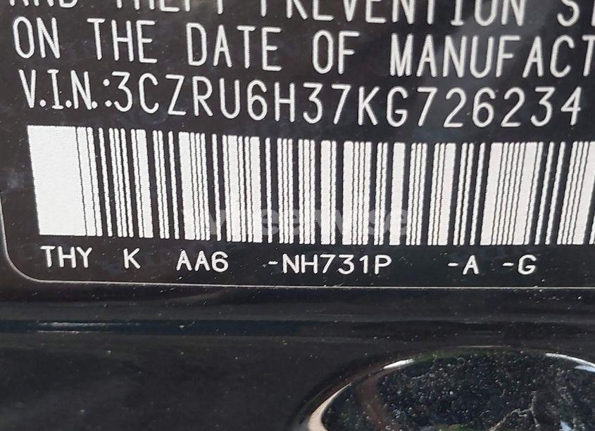 Photo 9 of 2019 Honda Hr-v LX (VIN 3CZRU6H37KG726234)