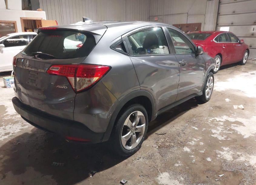 Photo 4 of 2021 Honda Hr-v AWD LX (VIN 3CZRU6H38MM746268)