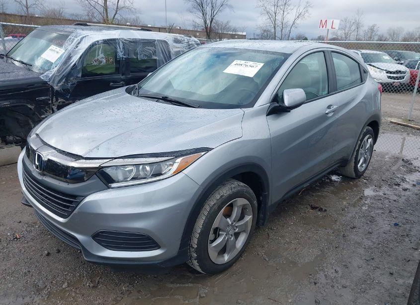 Photo 2 of 2021 Honda Hr-v AWD LX (VIN 3CZRU6H3XMM739631)