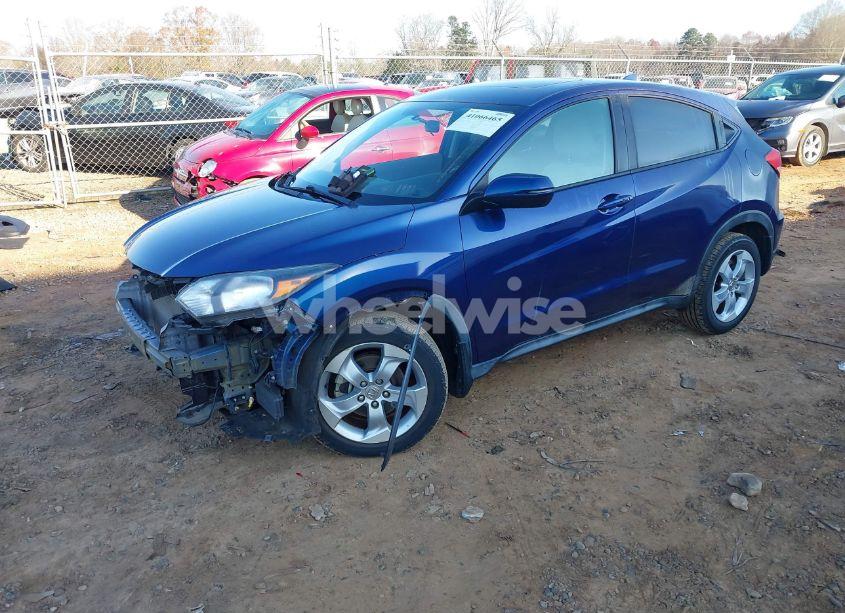 Photo 2 of 2016 Honda Hr-v EX (VIN 3CZRU6H50GM707714)