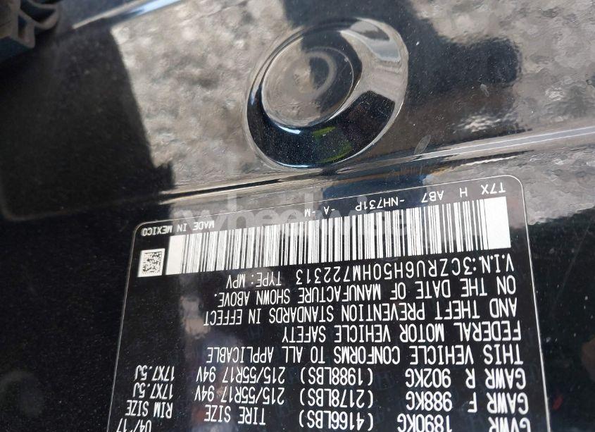 Photo 9 of 2017 Honda Hr-v EX (VIN 3CZRU6H50HM722313)