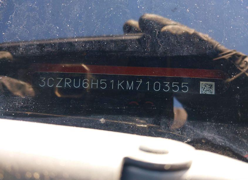 Photo 9 of 2019 Honda Hr-v EX (VIN 3CZRU6H51KM710355)