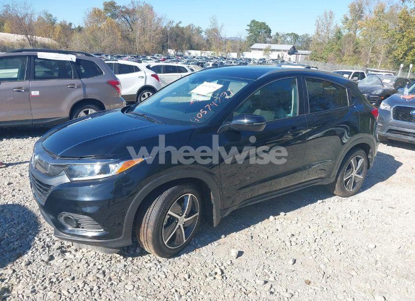 Photo 2 of 2021 Honda Hr-v AWD EX (VIN 3CZRU6H52MM704096)