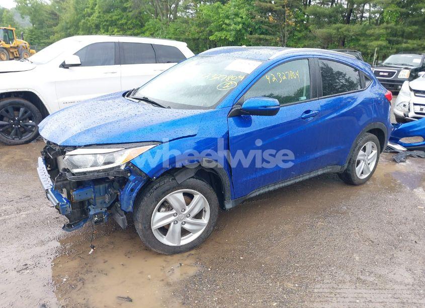 Photo 2 of 2019 Honda Hr-v EX (VIN 3CZRU6H53KM709725)
