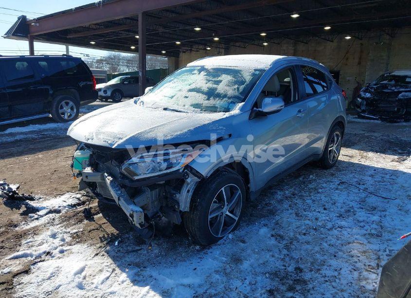 Photo 2 of 2021 Honda Hr-v AWD EX (VIN 3CZRU6H53MM719819)