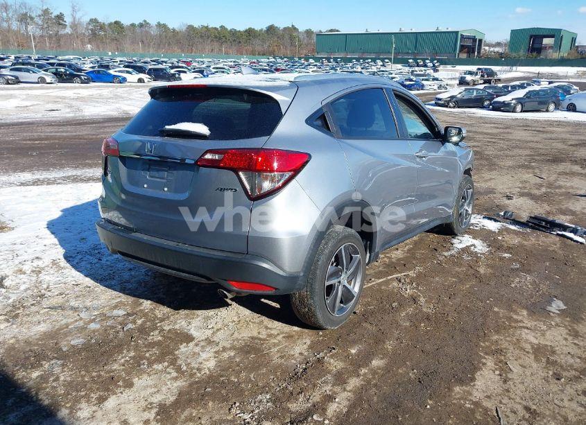 Photo 4 of 2021 Honda Hr-v AWD EX (VIN 3CZRU6H53MM719819)