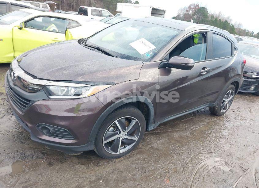 Photo 2 of 2022 Honda Hr-v AWD EX (VIN 3CZRU6H53NM716534)