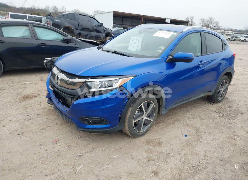 Photo 2 of 2022 Honda Hr-v AWD EX (VIN 3CZRU6H53NM727386)