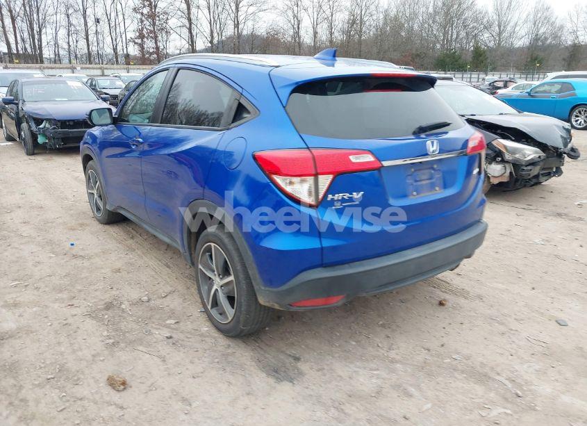 Photo 3 of 2022 Honda Hr-v AWD EX (VIN 3CZRU6H53NM727386)