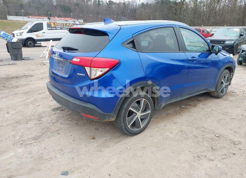 Photo 4 of 2022 Honda Hr-v AWD EX (VIN 3CZRU6H53NM727386)