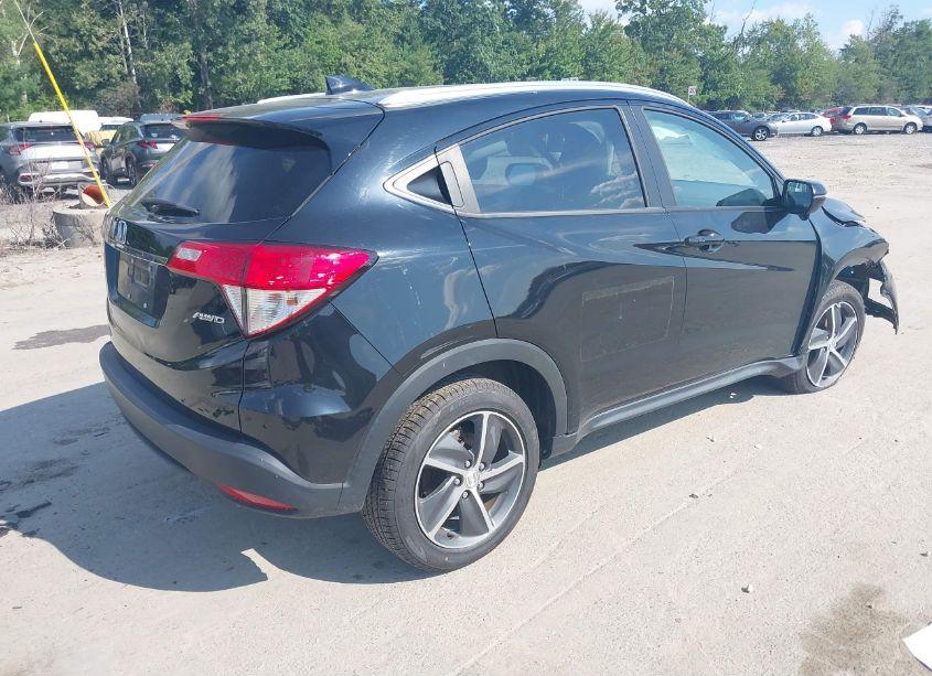 Photo 4 of 2021 Honda Hr-v AWD EX (VIN 3CZRU6H54MM706299)