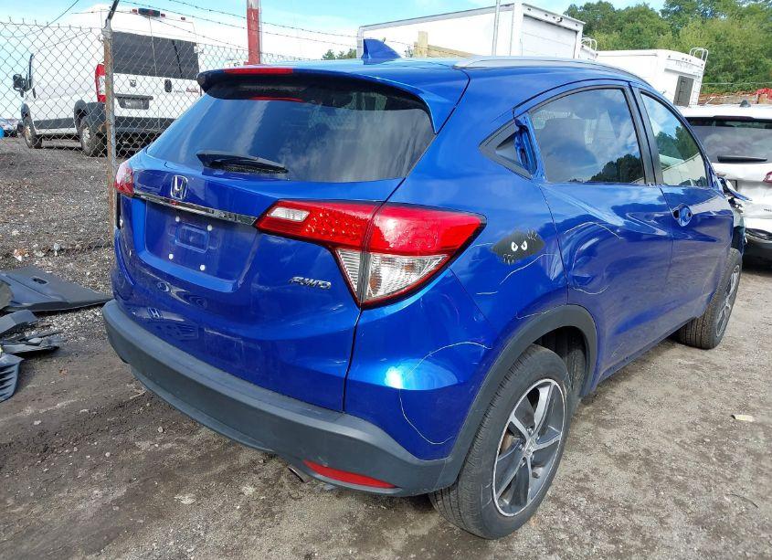 Photo 4 of 2021 Honda Hr-v AWD EX (VIN 3CZRU6H55MM753633)