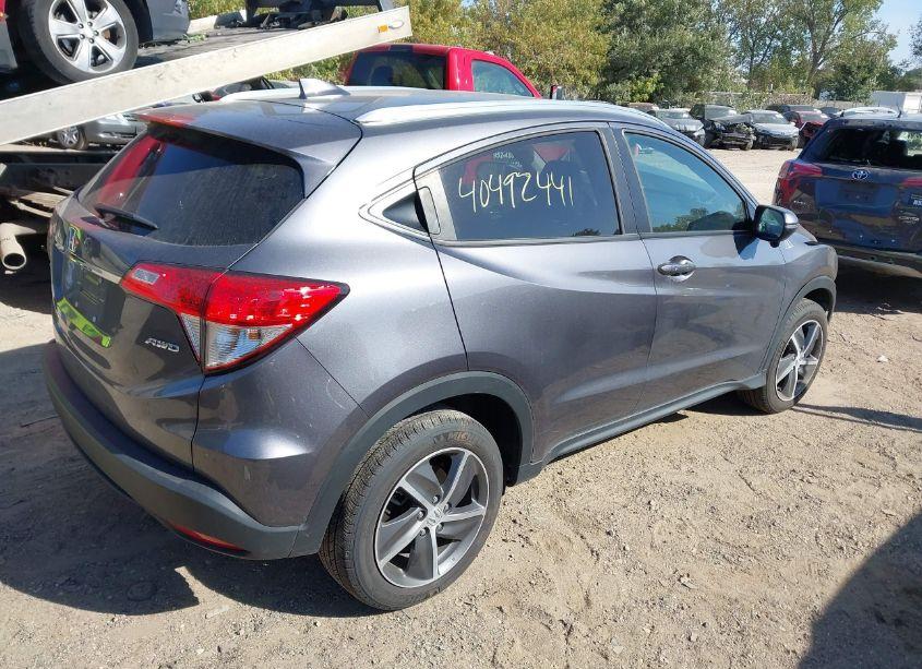 Photo 4 of 2022 Honda Hr-v AWD EX (VIN 3CZRU6H55NM716566)