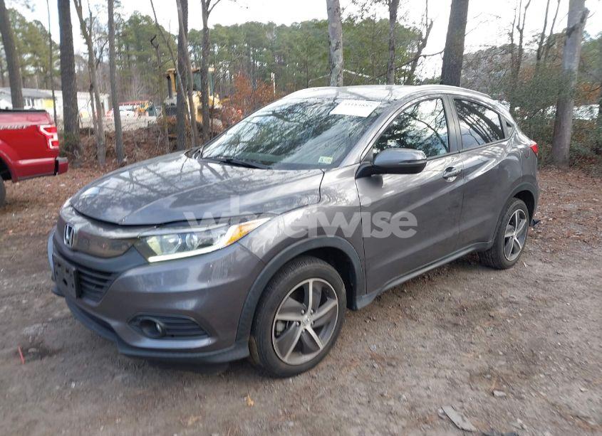 Photo 2 of 2022 Honda Hr-v AWD EX (VIN 3CZRU6H56NM718391)