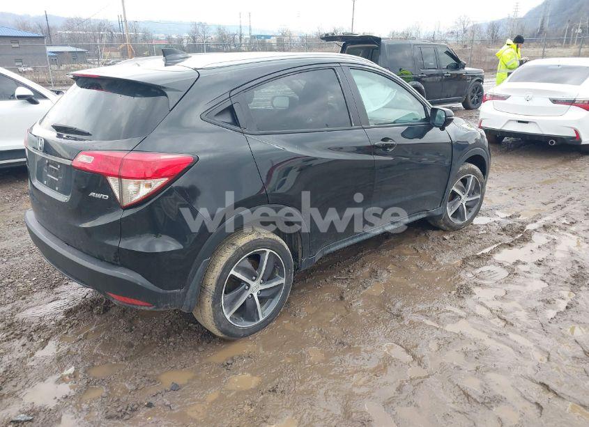Photo 4 of 2021 Honda Hr-v AWD EX (VIN 3CZRU6H57MM704501)