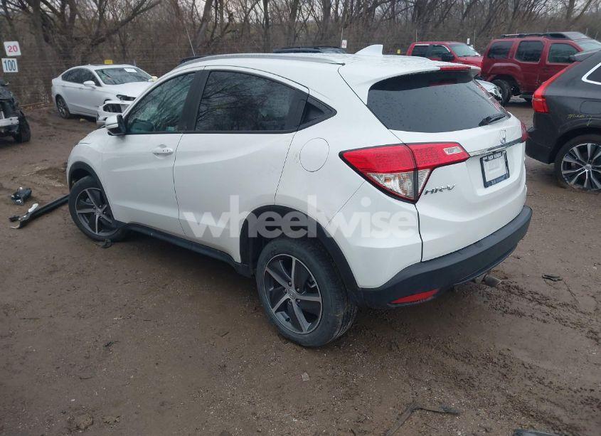 Photo 3 of 2021 Honda Hr-v AWD EX (VIN 3CZRU6H57MM727678)