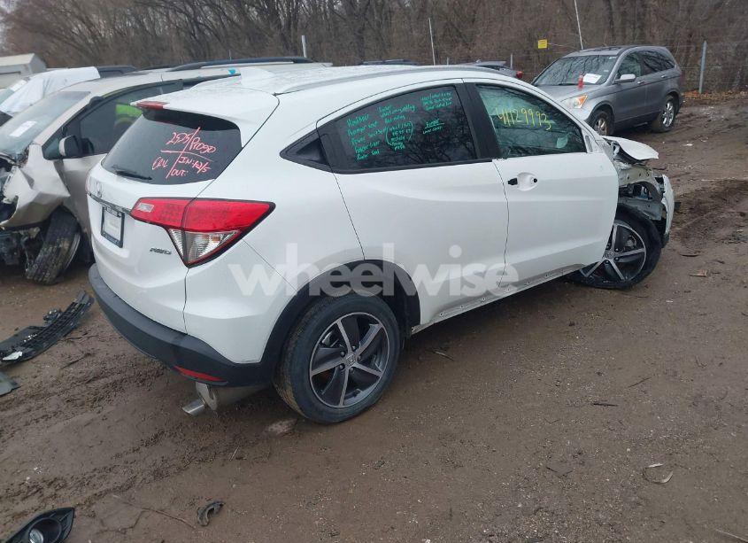 Photo 4 of 2021 Honda Hr-v AWD EX (VIN 3CZRU6H57MM727678)