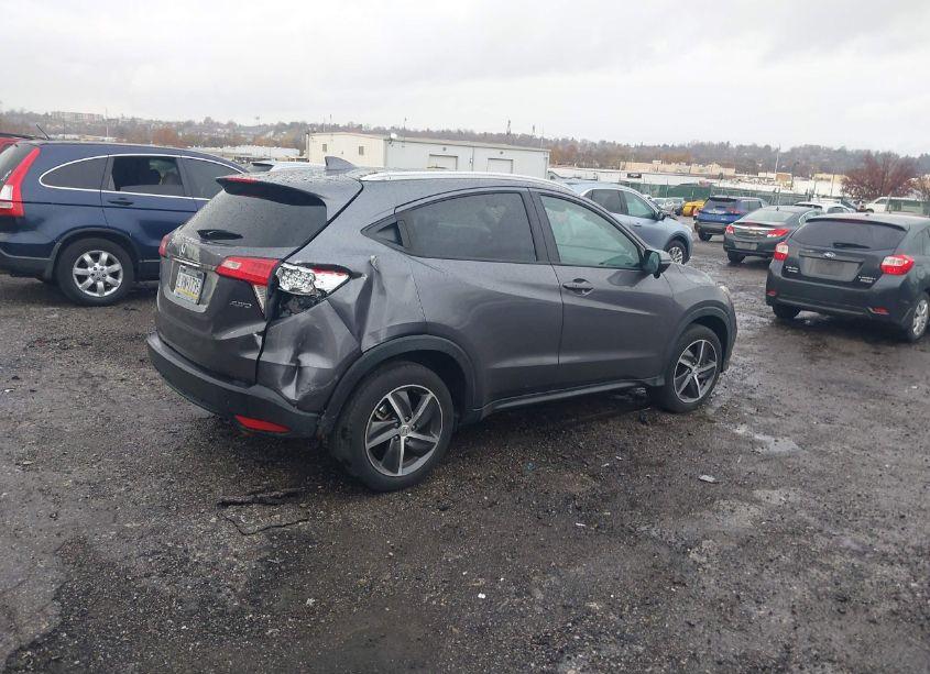 Photo 4 of 2022 Honda Hr-v AWD EX (VIN 3CZRU6H57NM728394)